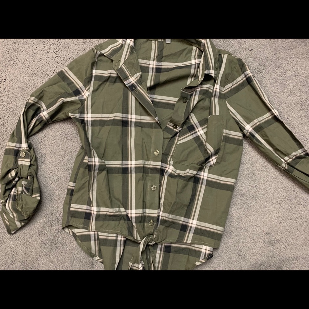 Flannel blouse